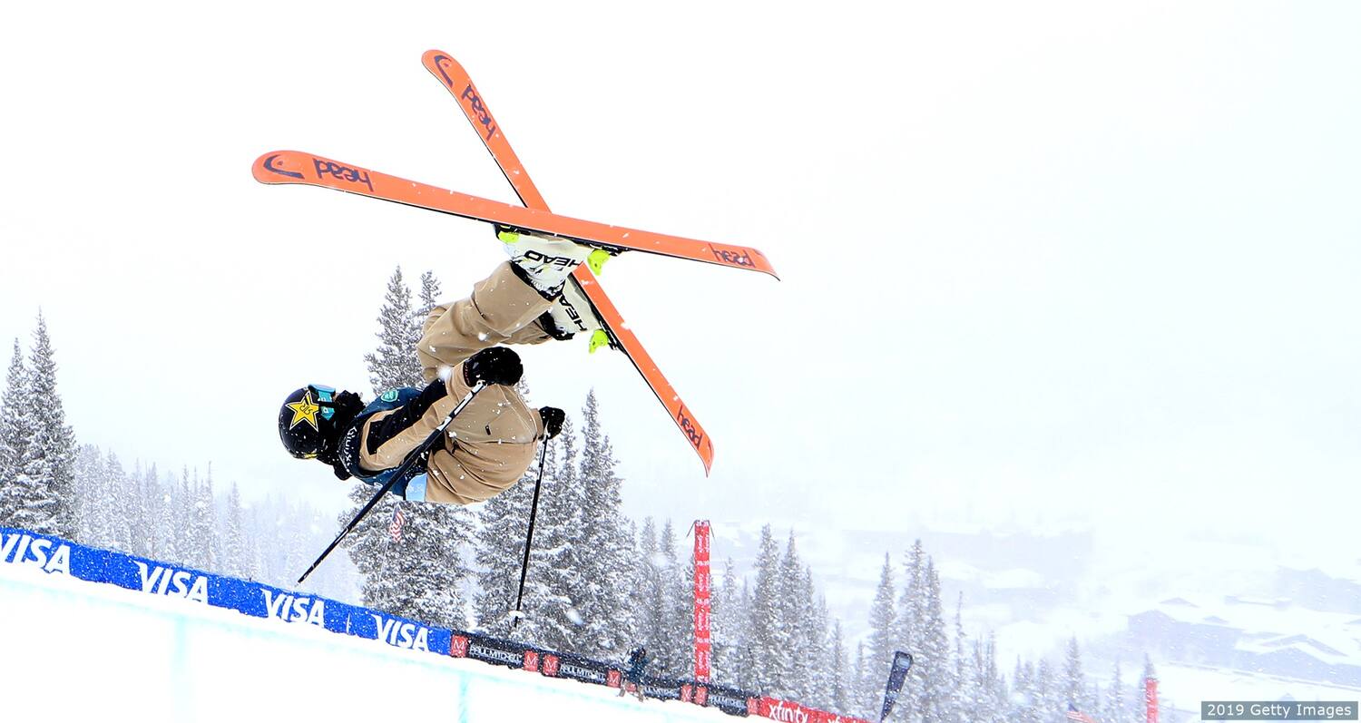 3rd Place – Aaron Blunck - 2016 Freestyle Skiing World Cup Men’s Halfpipe at Copper Mountain, CO 3rd Place – Aaron Blunck - 2016 Freestyle Skiing World Cup Men’s Halfpipe at Copper Mountain, CO