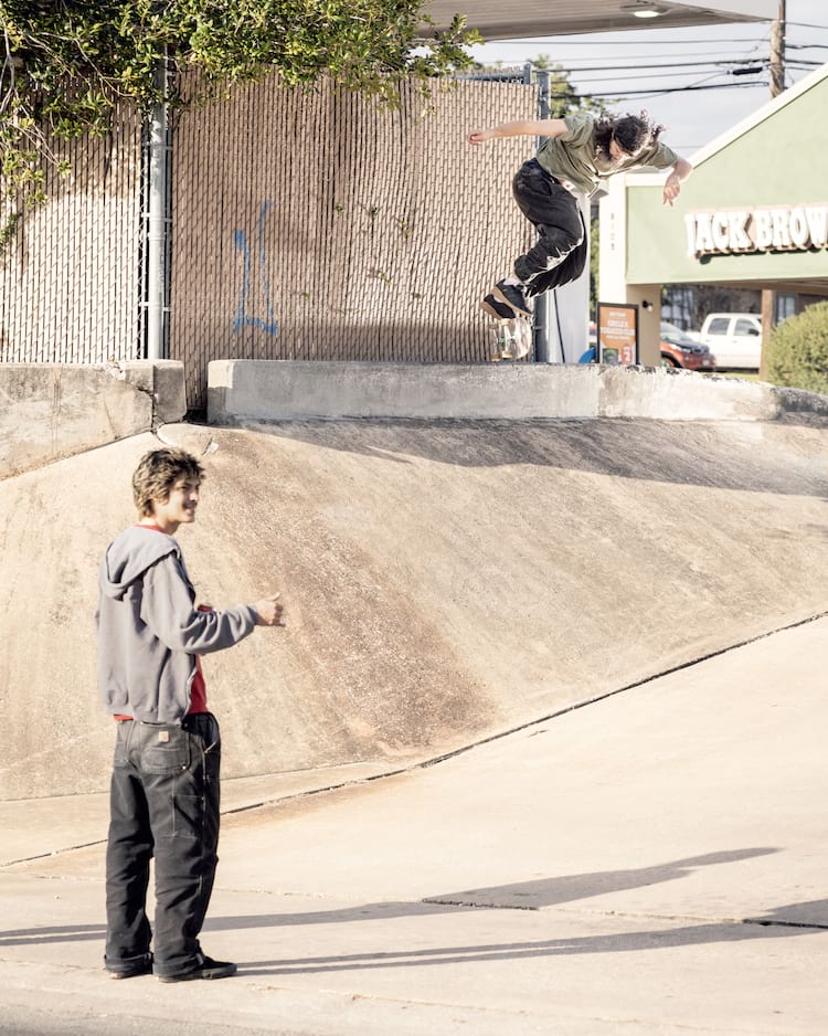 15 Scene Attack Austin 2024 Guru Khalsa Kickflip back tail ph Dharam Khalsa 2000