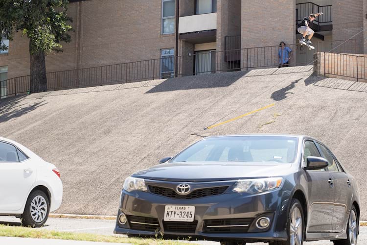 21 Scene Attack Austin 2024 Alex Lexito Martinez backside 360 flip Khalsa 2000