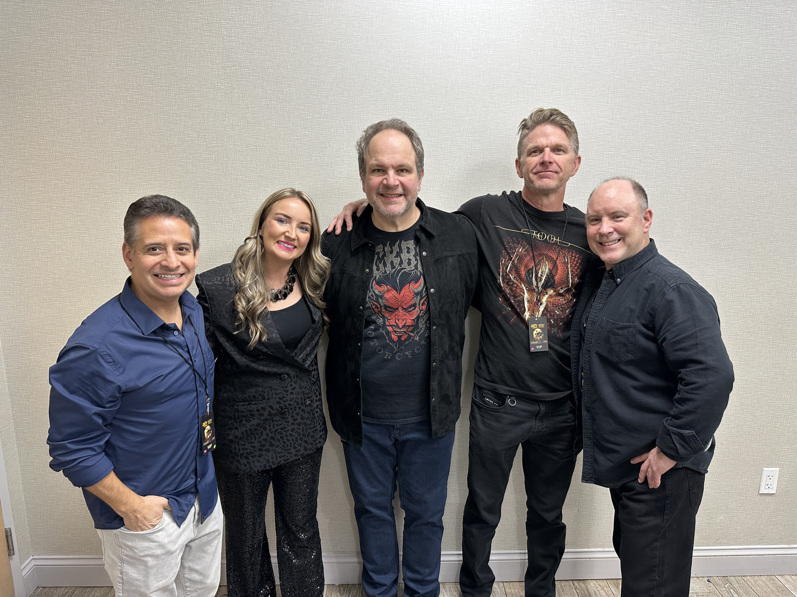 Doug Cabrera, Kat Voiles, Eddie Trunk, Jamie Guida, Sean Brennen