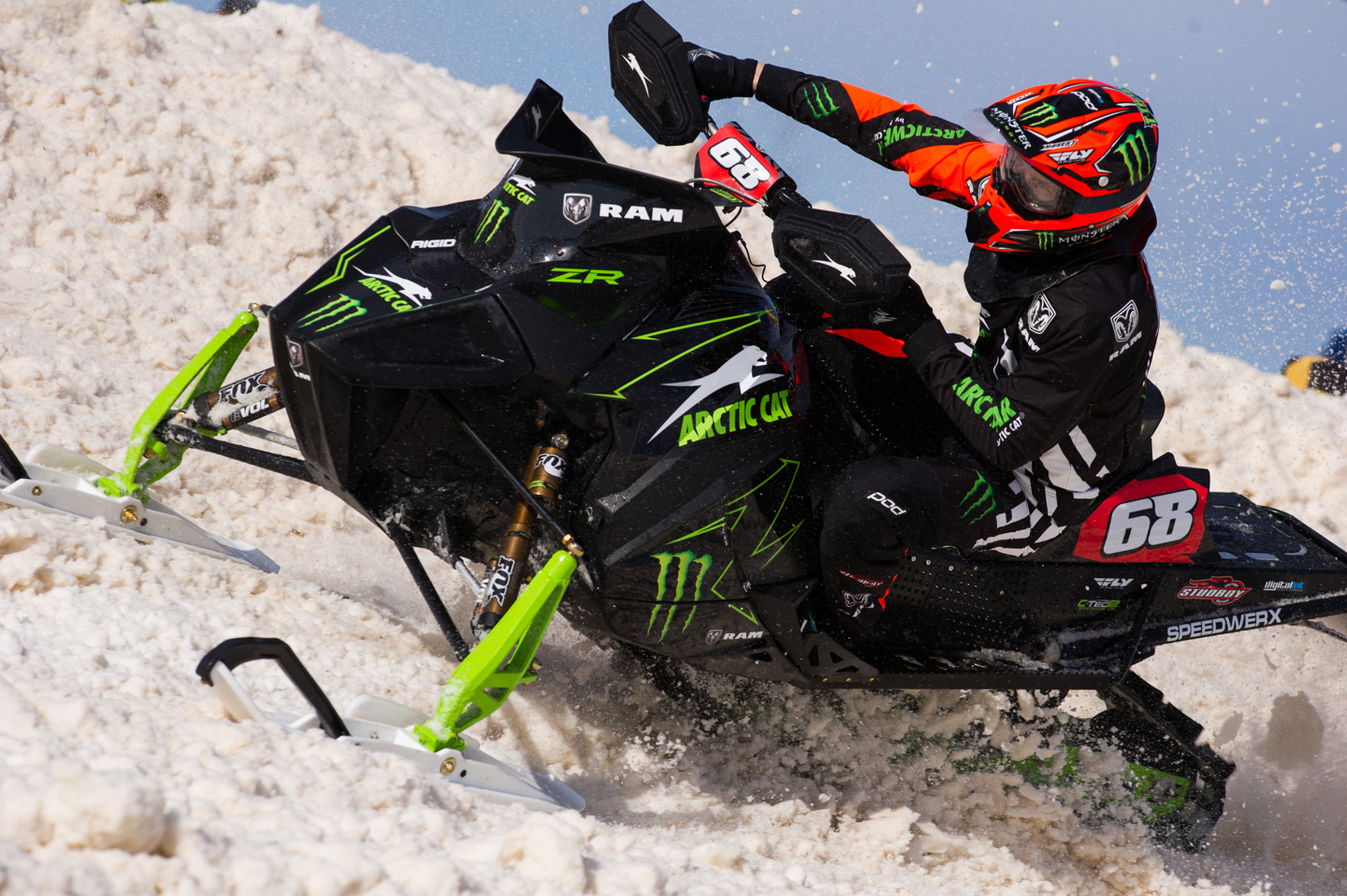 1st Place – Tucker Hibbert –  2017 ISOC Racing Ram Trucks Snocross National
